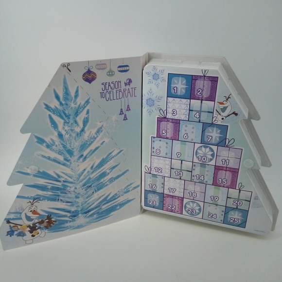 NWT Disney Frozen Advent Calendar Ornament Stickers Stick and Play - Picture 6 of 14